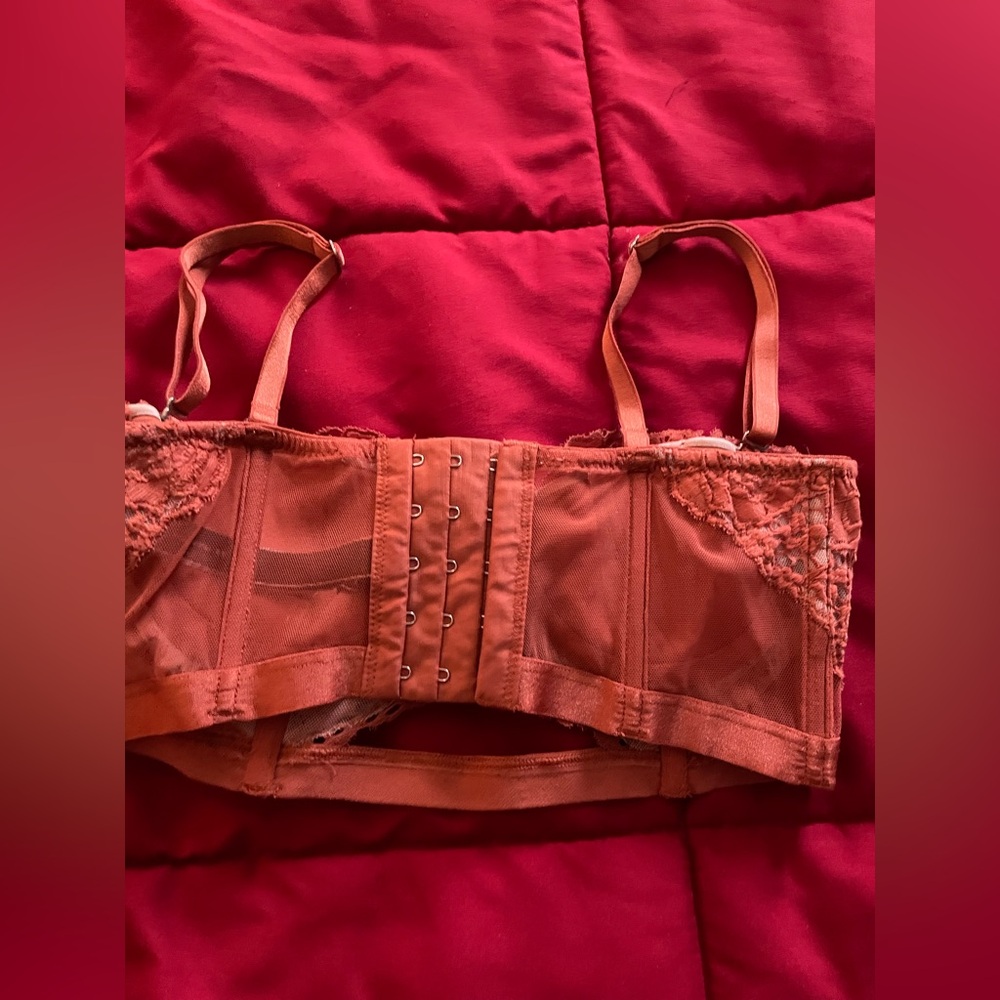 Victoria's Secret Lace Bralette in Rust 32B - Picture 7 of 12